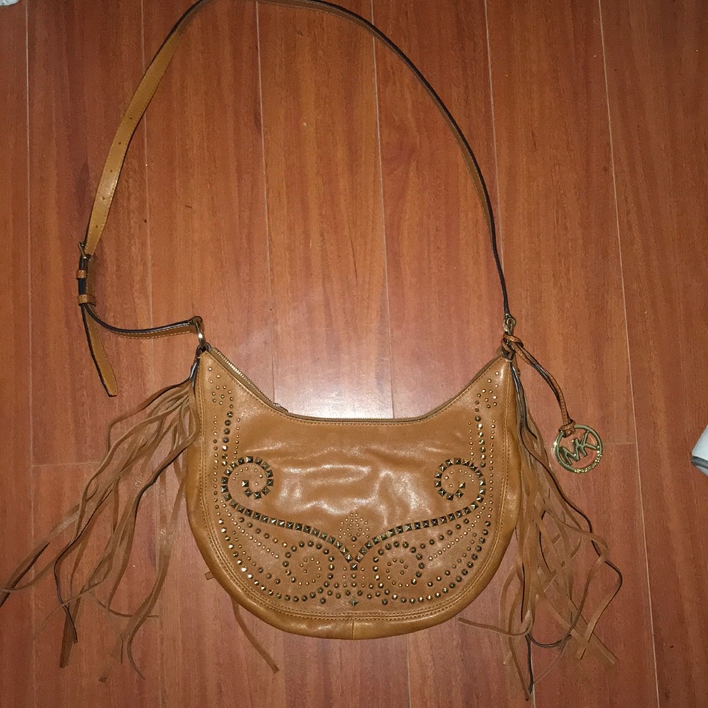 Boho fringe Michael kors bag never used
